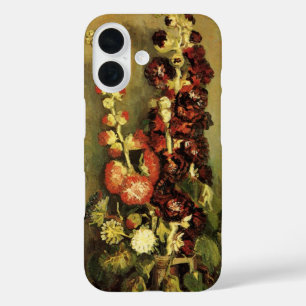 Coques iPhone 16 Vase aux roses trémières par Vincent van Gogh