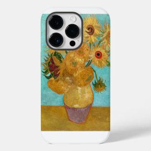 Coque Pour iPhone 14 Pro Vase avec douze tournesols Van Gogh