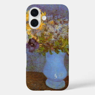 Coques iPhone 16 Vase avec Lilacs et marguerites par Vincent van Go