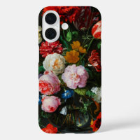 Vase de verre avec des fleurs