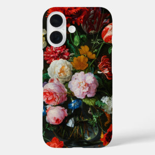 Coques iPhone 16 Vase de verre avec des fleurs
