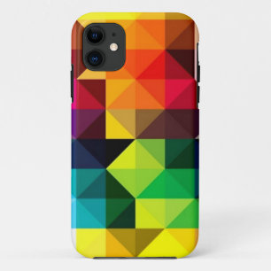 Coques Pour iPhone Vecteur Motif géométrique Vidéo coloré iPhone