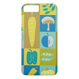 Coque iPhone 8 Plus/7 Plus Veggie Blocks II