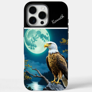 Coques iPhone 16 Pro Max Veillée lunaire de l'aigle