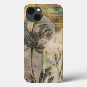 iPhone 13 Coque Vélin II floral