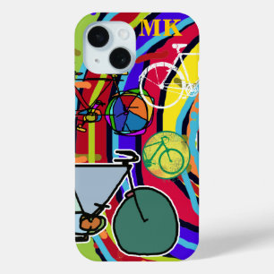 Coque Pour iPhone 15 vélo : vélos ; cool cycliste