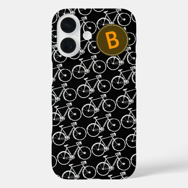 Coques Case-Mate iPhone vélos+motif personnalisé (Verso)