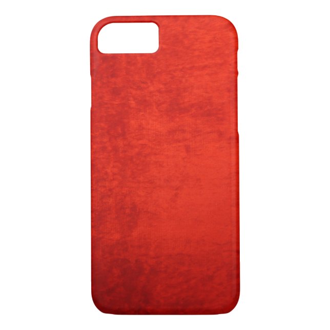 COQUES Case-Mate iPhone VELOURS ROUGE ÉCRASÉ (Dos)