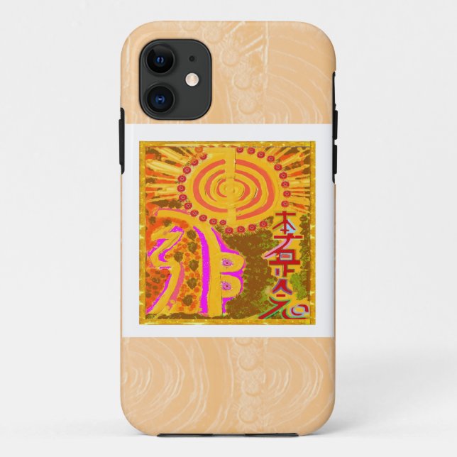 Coques Case-Mate iPhone ver 2013. Symboles curatifs de REIKI (Dos)