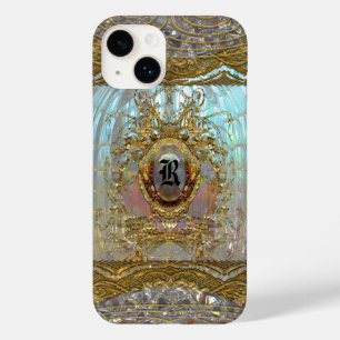 Coque Pour iPhone 14 Veraspeece Merci Monogramme baroque