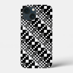Case-Mate iPhone Case Vérifié, Chèques - noir et blanc
