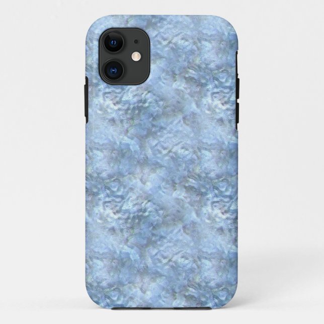 Coques Case-Mate iPhone Verre bleu dépoli (Dos)