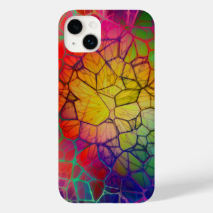 Coque Pour iPhone 14 Plus Verre coloré fracturé