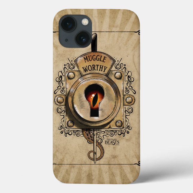 Coques Case-Mate iPhone Verrouillage MUGGLE WORTHY™ (Verso)