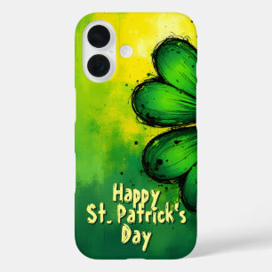 Coques iPhone 16 Vert, Bonheur & Joie - Bonne Saint-Patrick !
