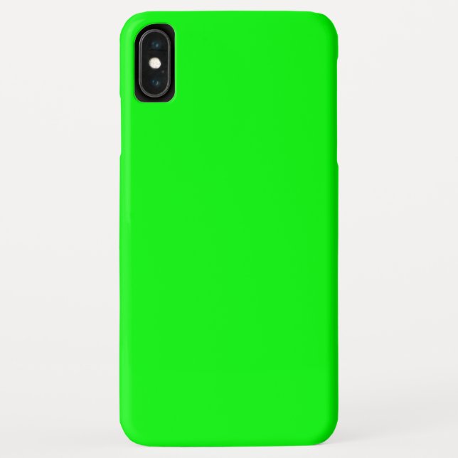 Coques Case-Mate iPhone Vert citron (Dos)