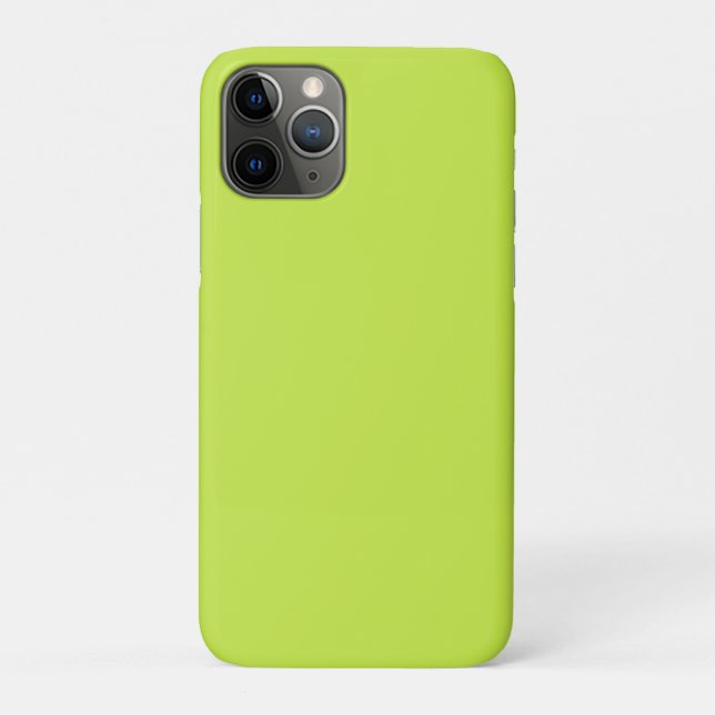 Coques Case-Mate iPhone Vert citron (Dos)