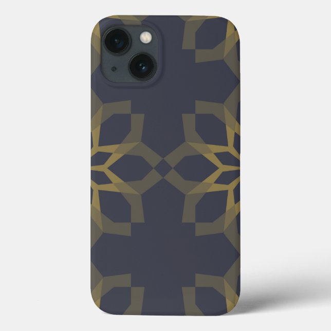 Coques Case-Mate iPhone Vert, cool, unique, abstraction fleur tendance (Verso)