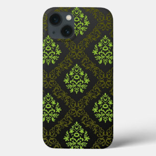 Case-Mate iPhone Case Vert floral de papier peint