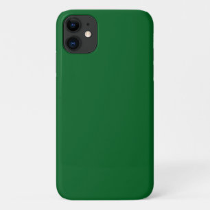 Case-Mate iPhone Case Vert foncé forêt uni moderne