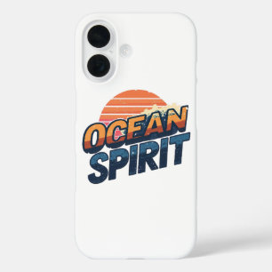 Coques iPhone 16 Vibe de plage "Ocean Spirit" vintage