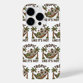 Coque Pour iPhone 14 Pro Vibes de koala détendu