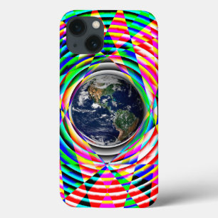 iPhone 13 Coque Vibes de la Terre par Kenneth Yoncich