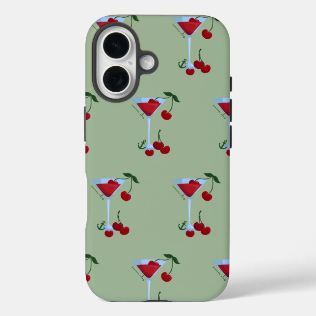 Coques Case-Mate iPhone Vibes d'été Cerise (Verso)
