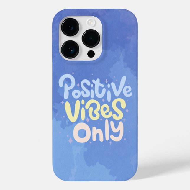 Coques Case-Mate iPhone Vibes Positives Seulement (Verso)