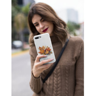 Case-Mate iPhone Case Vibrant Érable d'Automne Aquarelle, personnalisé