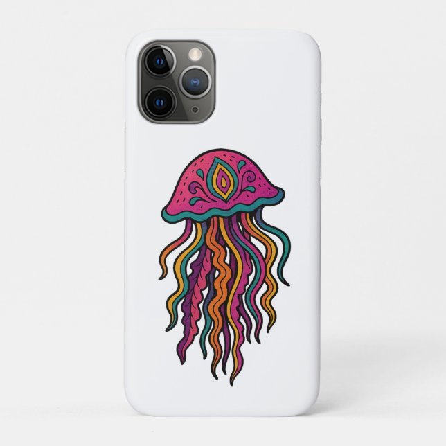 Coques Case-Mate iPhone Vibrant Jellyfish iPhone Case (Dos)