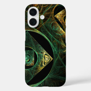 Coques iPhone 16 Vibrations magiques Art Abstrait