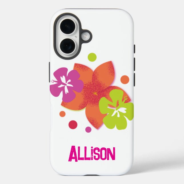 Coques Case-Mate iPhone Vibrations Tropicales Fluorescentes (Verso)