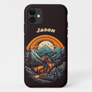 Case-Mate iPhone Case Vie cyclable, personnalisable rétro