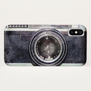 Case-Mate iPhone Case Vieil appareil-photo noir