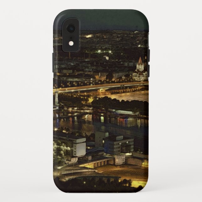 Coques Case-Mate iPhone Vienne la nuit (Dos)
