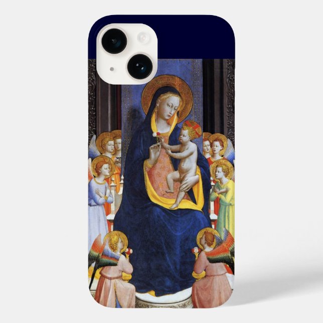 COQUES Case-Mate iPhone VIERGE AVEC ENFANT, ANGELS ET SAINTS (Verso)