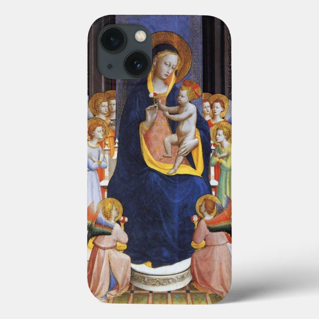 COQUES Case-Mate iPhone VIERGE AVEC ENFANT, ANGELS ET SAINTS (Verso)