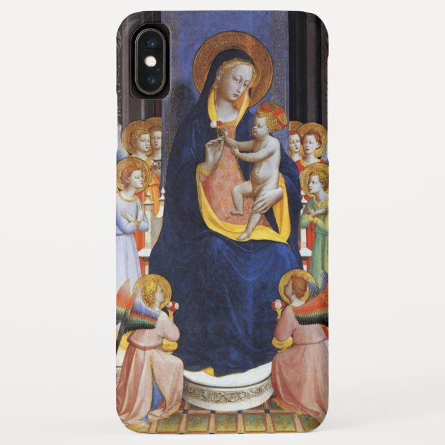 COQUES Case-Mate iPhone VIERGE AVEC ENFANT, ANGELS ET SAINTS (Dos)
