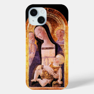 COQUE POUR iPhone 15 VIERGE AVEC ENFANT ET SAINTS