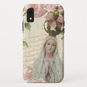 Case-Mate iPhone Case Vierge catholique Marie Fatima religieuse Florale