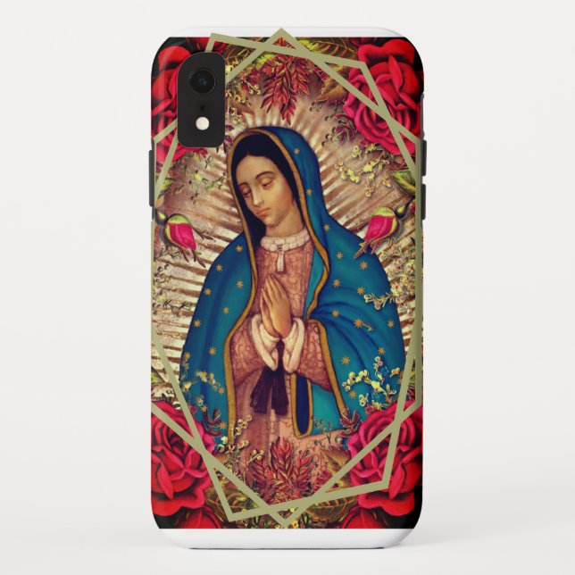 Coques Case-Mate iPhone Vierge catholique Marie Guadalupe (Dos)
