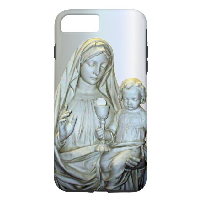 Coques Case-Mate iPhone Vierge Marie béni - enfant infantile Jésus (Dos)