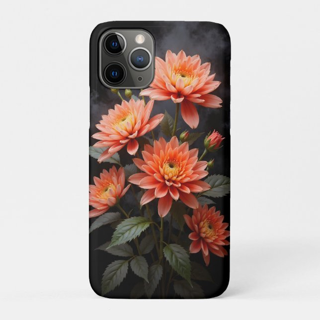 Coques Case-Mate iPhone Vietnamese Chrysanthemum on the Moon (Dos)