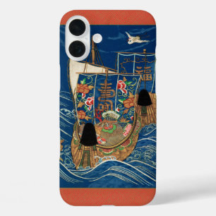 Coques iPhone 16 Plus Vieux bateau-trésor japonais chanceux G.A. Audsley