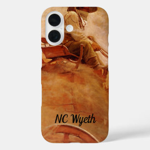 Coques iPhone 16 Vieux Cowboys, Le Chariot de minerai par NC Wyeth