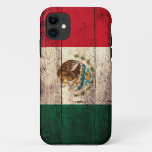 Case-Mate iPhone Case Vieux drapeau en bois du Mexique