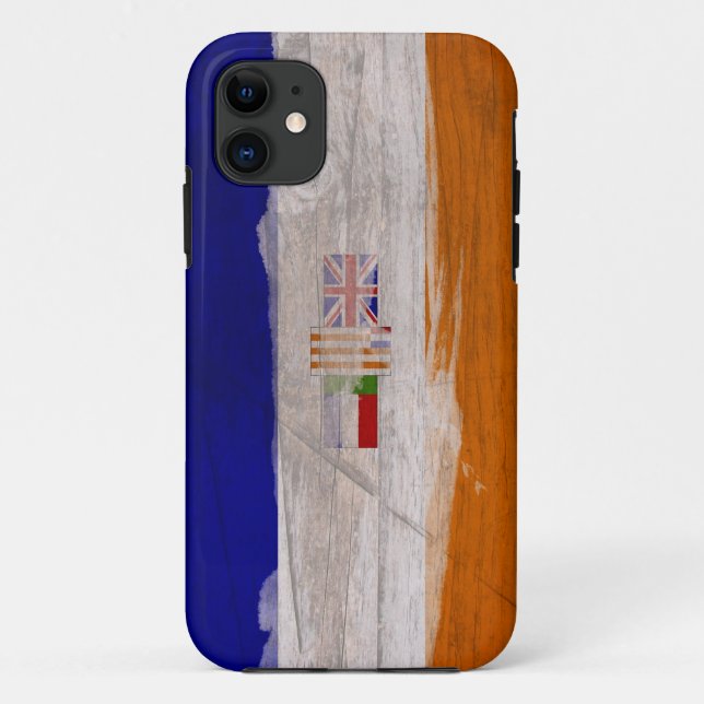 Coques Case-Mate iPhone Vieux drapeau sud-africain (Dos)