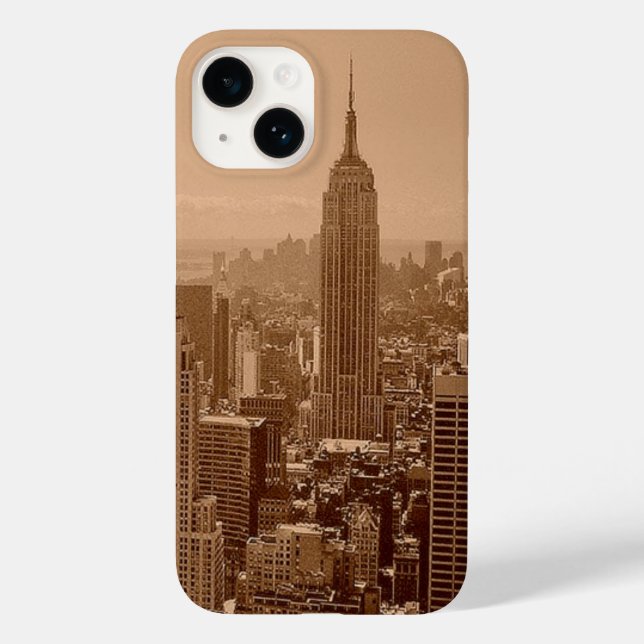 Coques Case-Mate iPhone Vieux New York (Verso)