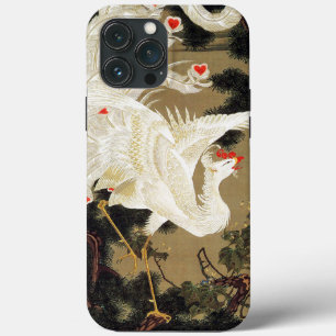Case-Mate iPhone Case Vieux pin et Phénix blanc par Ito Jakuchu